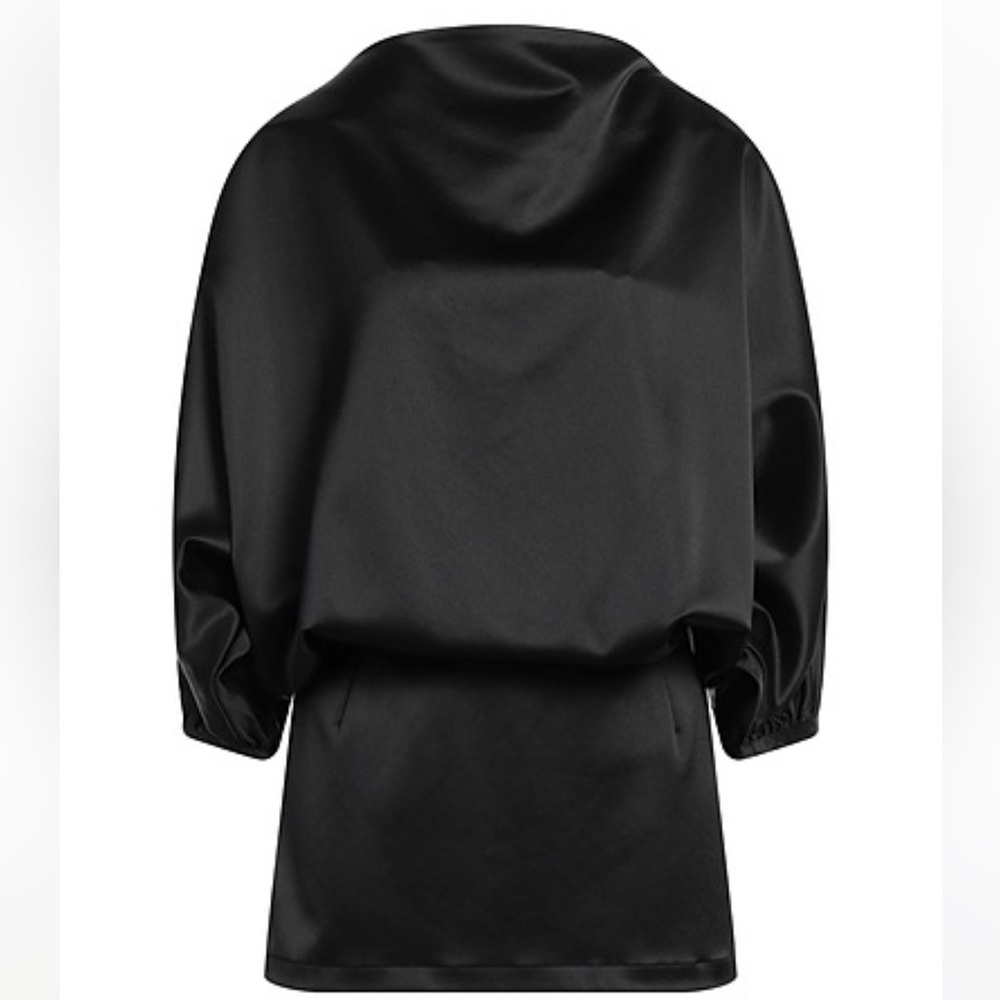 TOTEME draped satin top